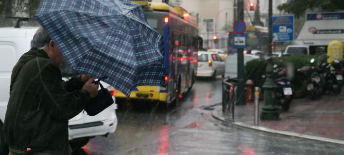 Εκτακτο δελτίο επιδείνωσης του καιρού: Ισχυρές βροχές, καταιγίδες και χαλάζι
